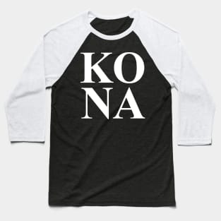 KONA SWIM BIKE RUN TRIATHLON Baseball T-Shirt